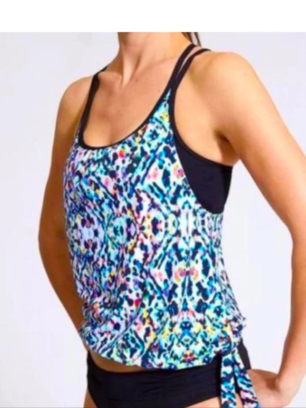 Athleta Sun Flare blousy bikini top